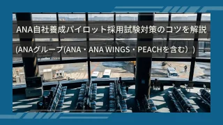 ANA自社養成パイロット採用試験対策のコツを解説(ANAグループ(ANA・ANA WINGS・PEACHを含む）)【2023 最新版】 | パイロット相談室  - 社団法人日本エアマンシップ・操縦士養成機構