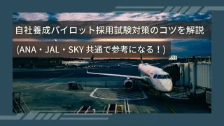 自社養成パイロット採用試験対策のコツを解説(ANA・JAL・SKY 共通で参考になる！)【2023 最新版】 | パイロット相談室 -  社団法人日本エアマンシップ・操縦士養成機構